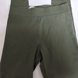 Forever 21 Olive Green High-Rise Leggings